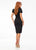 Ashley Lauren 4534 Scuba Cocktail Midi Dress