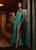 Ashley Lauren 11670 Fully Beaded Halter Dress