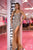 Portia & Scarlett PS25427C Crystals over Nude Mesh Evening Dress