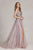 Plunging Neckline A-line Tulle Prom Gown By Nox Anabel G1149