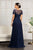 Embroidered Appliques Chiffon A-line Prom Gown GL3067