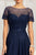 Embroidered Appliques Chiffon A-line Prom Gown GL3067