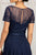 Embroidered Appliques Chiffon A-line Prom Gown GL3067