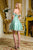Glitter  A-line Short Dress  GS3633