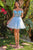 Off the Shoulder Short Dress  GS3684