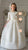 Short Sleeves White or Ivory Blush Appliques Chiffon Spanish Communion Gown Lola Rosillo Q535