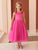 Satin and Tulle Simple Flower Girl Dress 5872