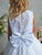 Satin with Lace  A-Line First Communion Flower Girl Dress 5920