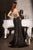 Fitted Strapless Sparkly and Lace Dress Ladivine J875