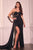 Fitted Strapless Sparkly and Lace Dress Ladivine J875