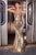 Ladivine J894 Deep Neckline Crystal  Intrincate  Evening Dress
