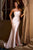 Strapless Fitted Satin Wedding Gown KV1118W