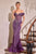Ladivine KV1130  Crystal-embellished Mermaid Evening Dress