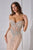 Ladivine KV1130  Crystal-embellished Mermaid Evening Dress
