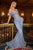 Ladivine KV1130  Crystal-embellished Mermaid Evening Dress