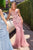 Ladivine KV1139  Strapless Mermaid Evening Gown