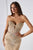 Ladivine KV1139  Strapless Mermaid Evening Gown