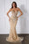 Ladivine KV1139  Strapless Mermaid Evening Gown
