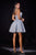 La Divine KV1152 Lace Corset Sparkle Homecoming Mini Dress - image 4