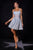 La Divine KV1152 Lace Corset Sparkle Homecoming Mini Dress - image 3