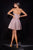 La Divine KV1152 Lace Corset Sparkle Homecoming Mini Dress