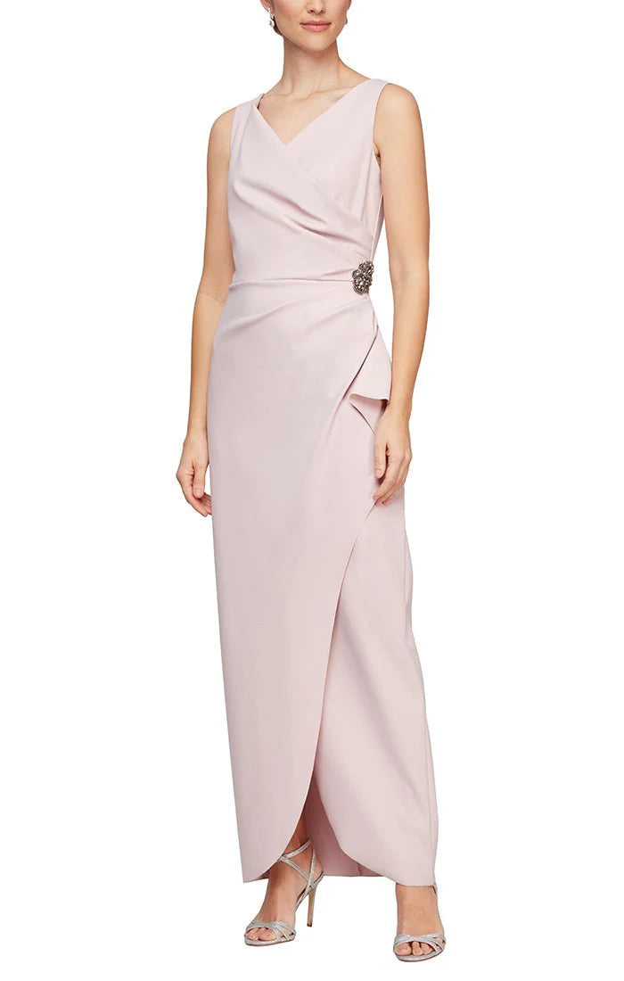 Petite floor length evening dresses online