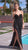Sequins Draped Shoulder Sleeves Evening Dress CD290