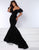 Johnathan Kayne 2641 Sequin Stretch Velvet Gown