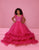 Sugar Kayne C327 Feathers and Tulle  Ball Gown Children Dress