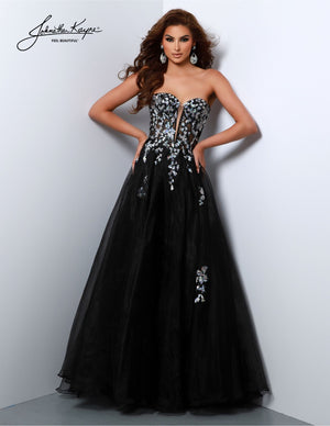 Johnathan Kayne 2809 Strapless Sequin Ball Gown