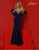 Johnathan Kayne 2890 Strapless Stretch Velvet Gown