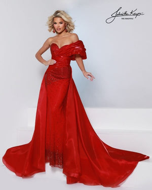 Johnathan Kayne 3243 Off-the-Shoulder Gown