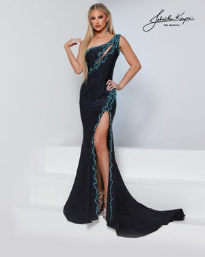 Johnathan Kayne 3292 Crystal Embellished Gown