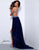 Johnathan Kayne 2452 One Shoulder Velvet Gown