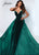 Johnathan Kayne 2555 Fitted Stretch Velvet Gown