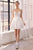 Lace A-Line Tulle Short Dress SF047