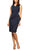 Sleeveless  Compression Knee Length Dress 134005