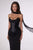 LaDivine T732 Satin Crepe Bridesmaid Evening Gown