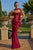 LaDivine T732 Satin Crepe Bridesmaid Evening Gown