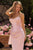 LaDivine T732 Satin Crepe Bridesmaid Evening Gown