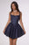 La Divine T738 shimmer corset mini dress - image 2