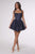 La Divine T738 shimmer corset mini dress - image 4