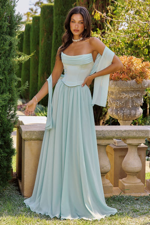 Cinderella Divine T741 Chiffon Bridesmaid Evening Gown - image 1