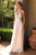 A-line Chiffon Floral Appliques and Beaded Wedding Dress Cinderella Divine  TY11