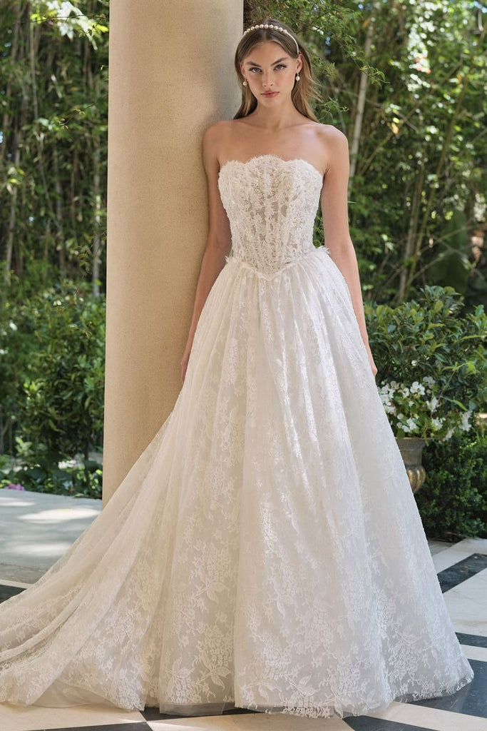 Andrea & Leo WL061 A-Line Wedding Gown