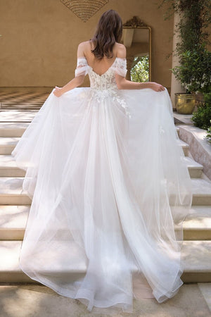 Andrea & Leo WL089 Off Shoulder Wedding Dress
