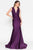 Eggplant Bridesmaid Dress