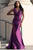 Eggplant Evening Dress