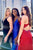 Sleeveless V-Neckline Mermaid Floor Gown 390