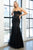 Sweetheart Neckline Beaded Long Gown 774